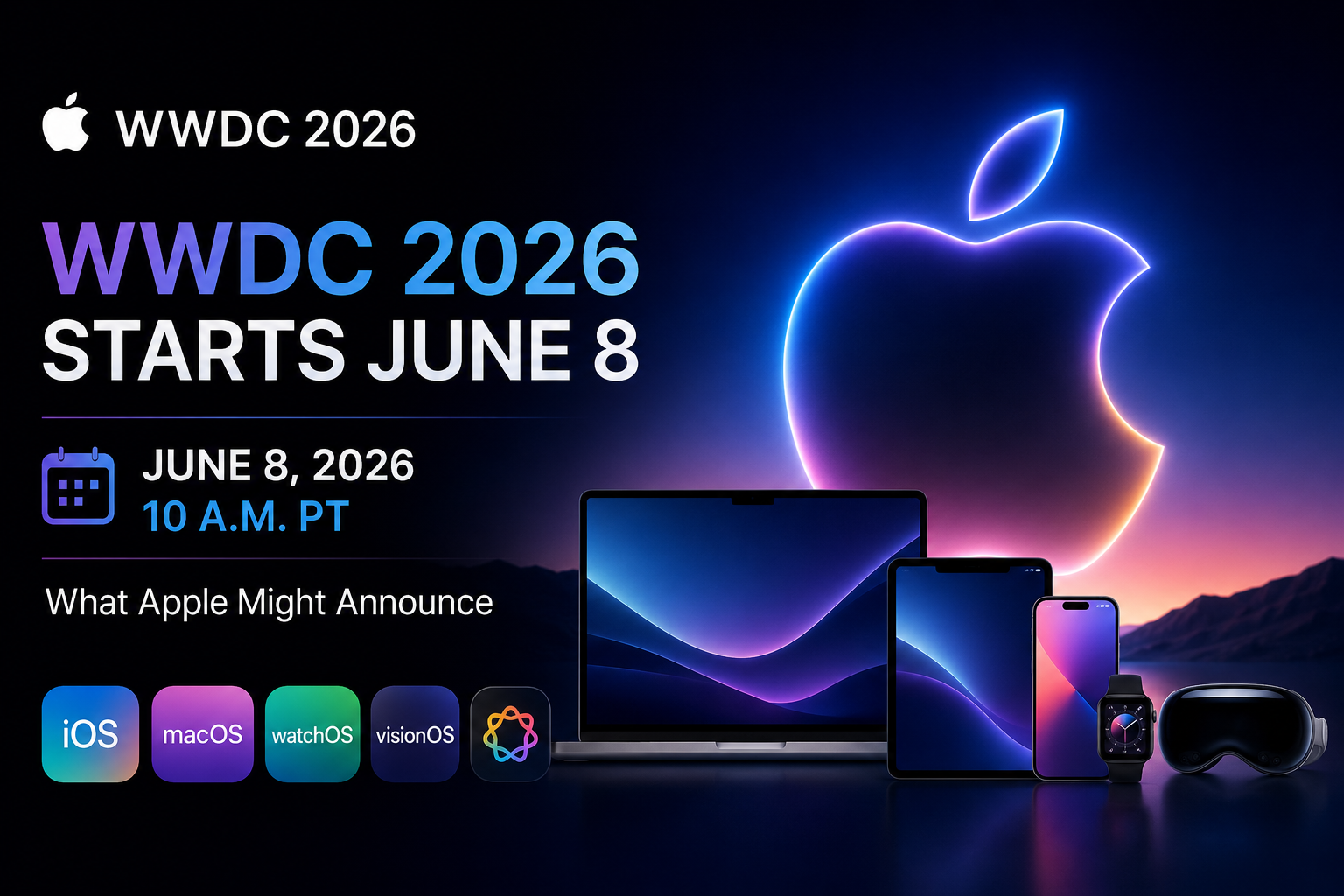 WWDC 2026 Starts June 8 — What Apple Might Announce