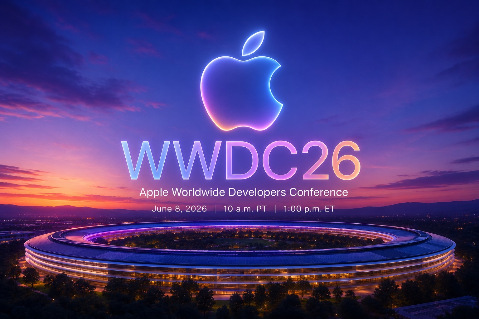 Apple Schedules WWDC 2026 for June 8
