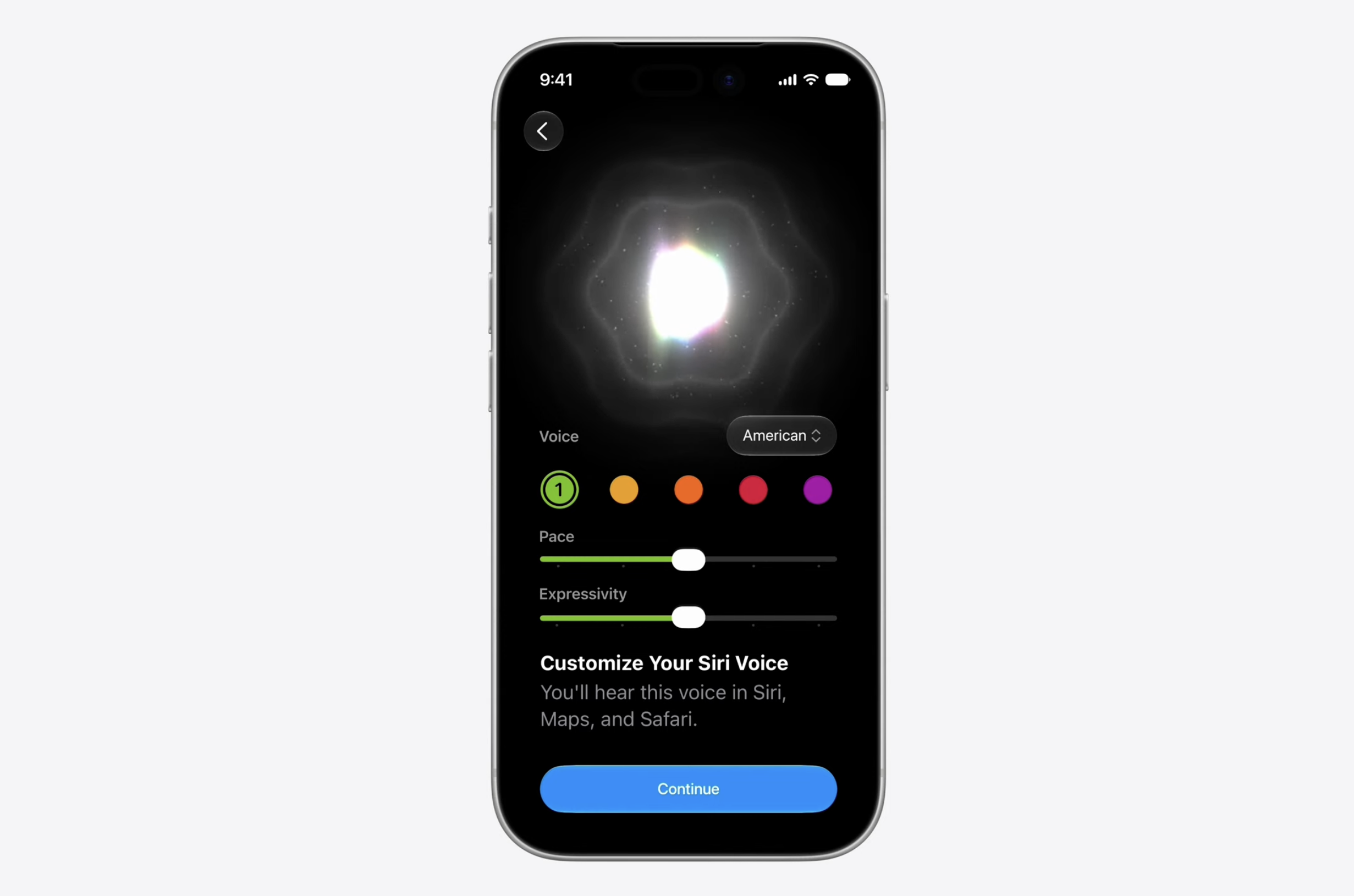 Siri AI customization shown during WWDC 2026