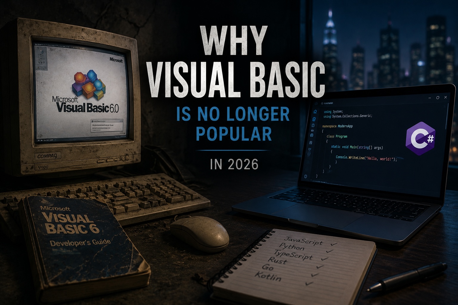 Why Visual Basic Is No Longer Popular in 2026