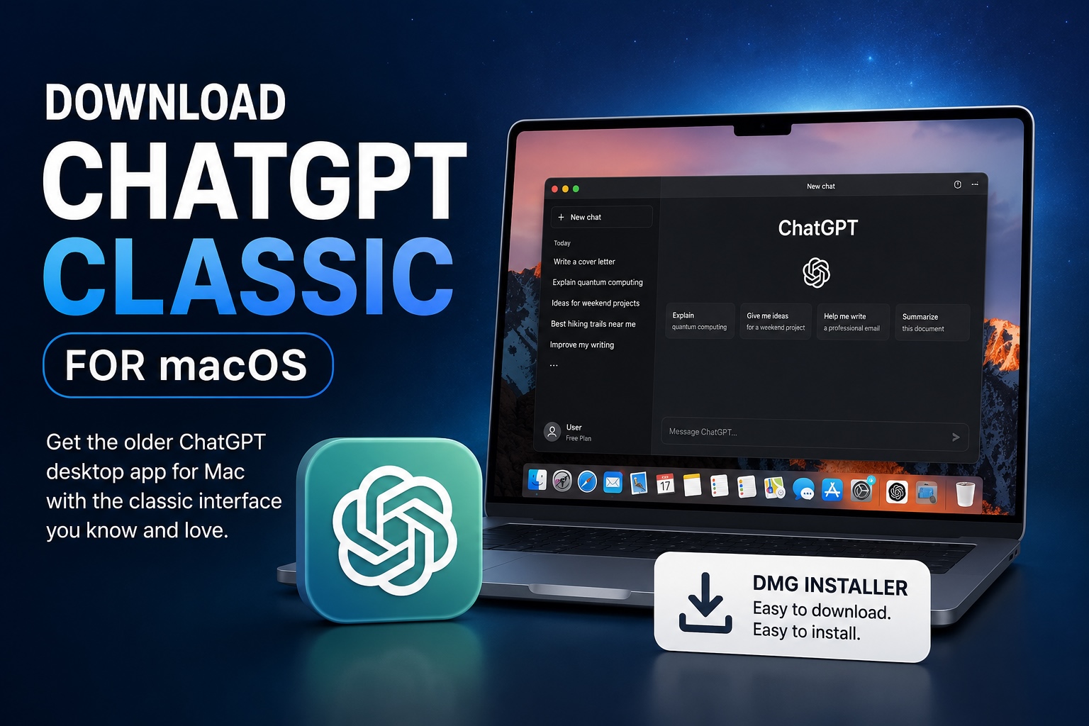 Download ChatGPT Classic for macOS